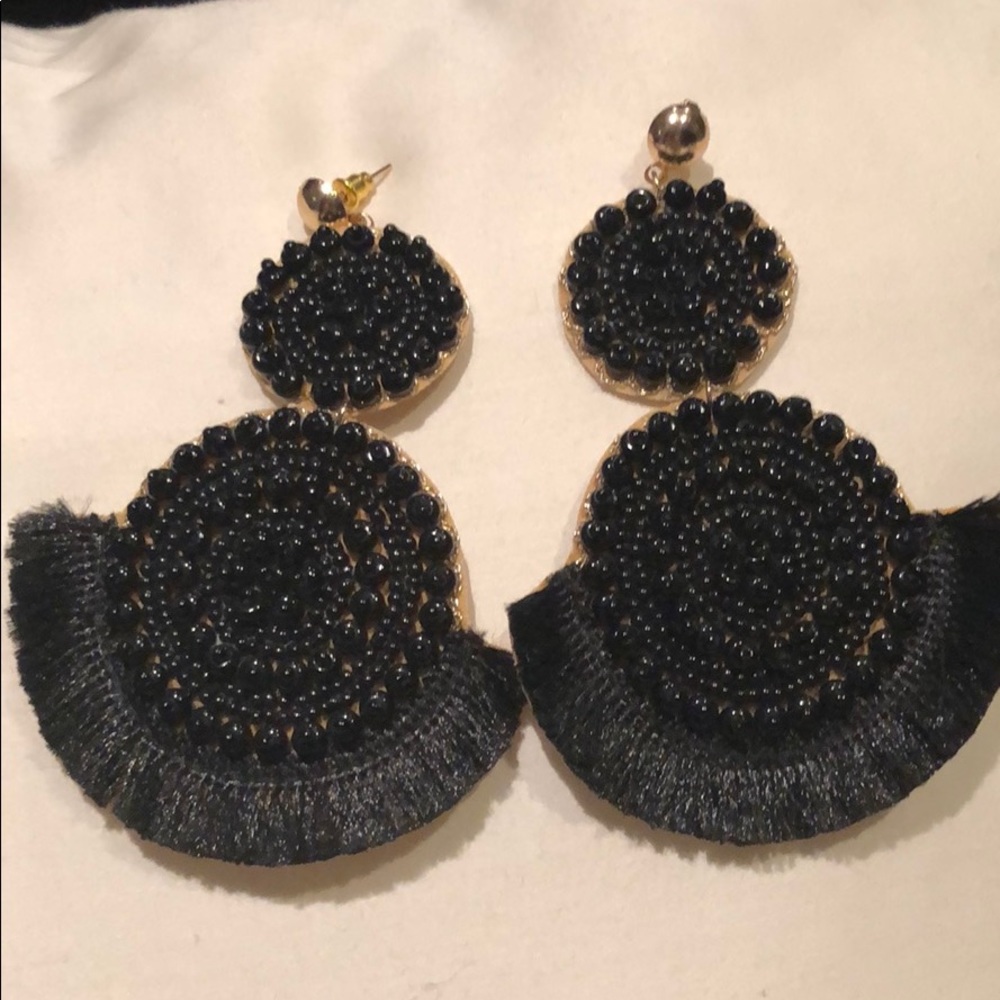 NWOT Anthropologie Beaded Earrings